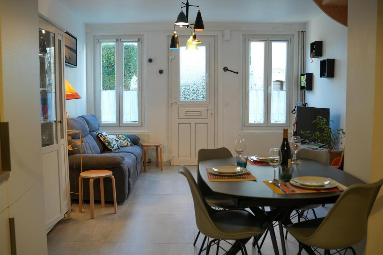 Maison Vue Baie Au Coeur Du Quartier De L'Abbaye Saint-Valéry-sur-Somme Buitenkant foto